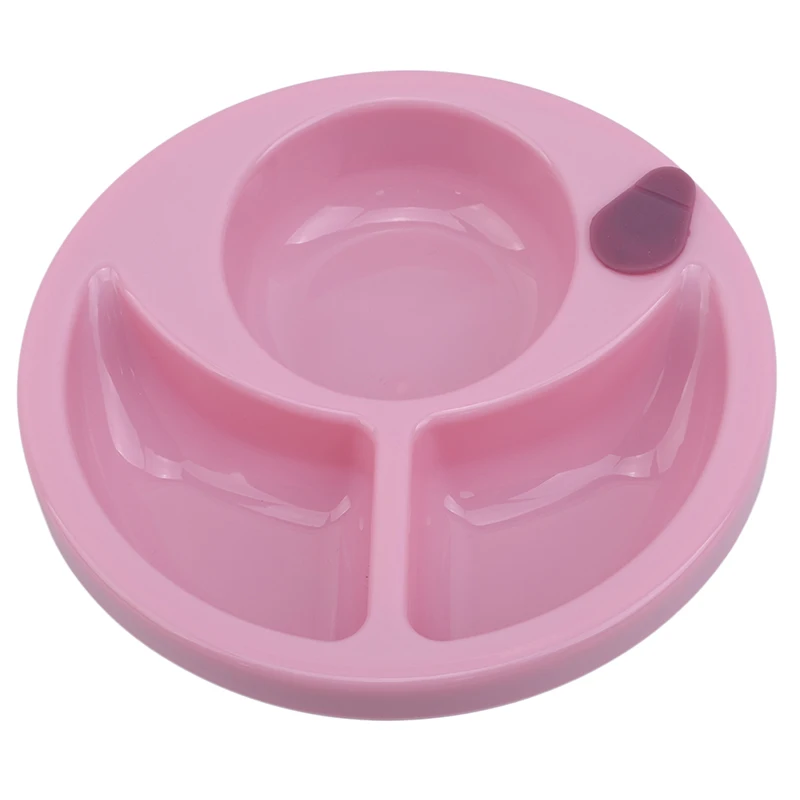 

Baby Dinnerware Dishes Kid Feeding Insulation Bowl Non-slip Kids Warming Plate Strong Suction Infant Kids Learning Tableware