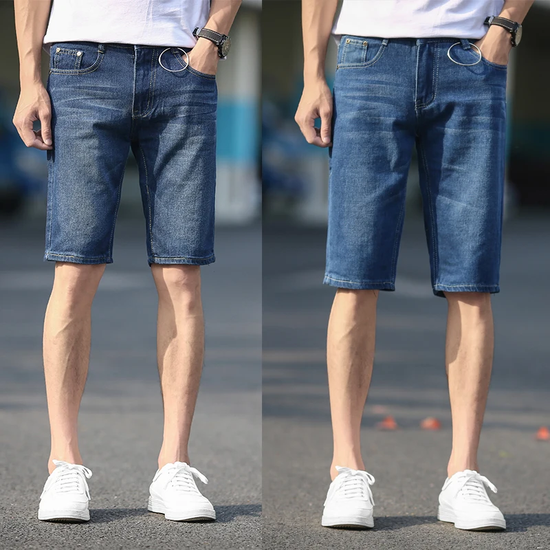 

Nice Summer Pop Men Short Jeans Fashion VogueSlim Fit High Quality Denim Shorts Male Brand Clothing Nice