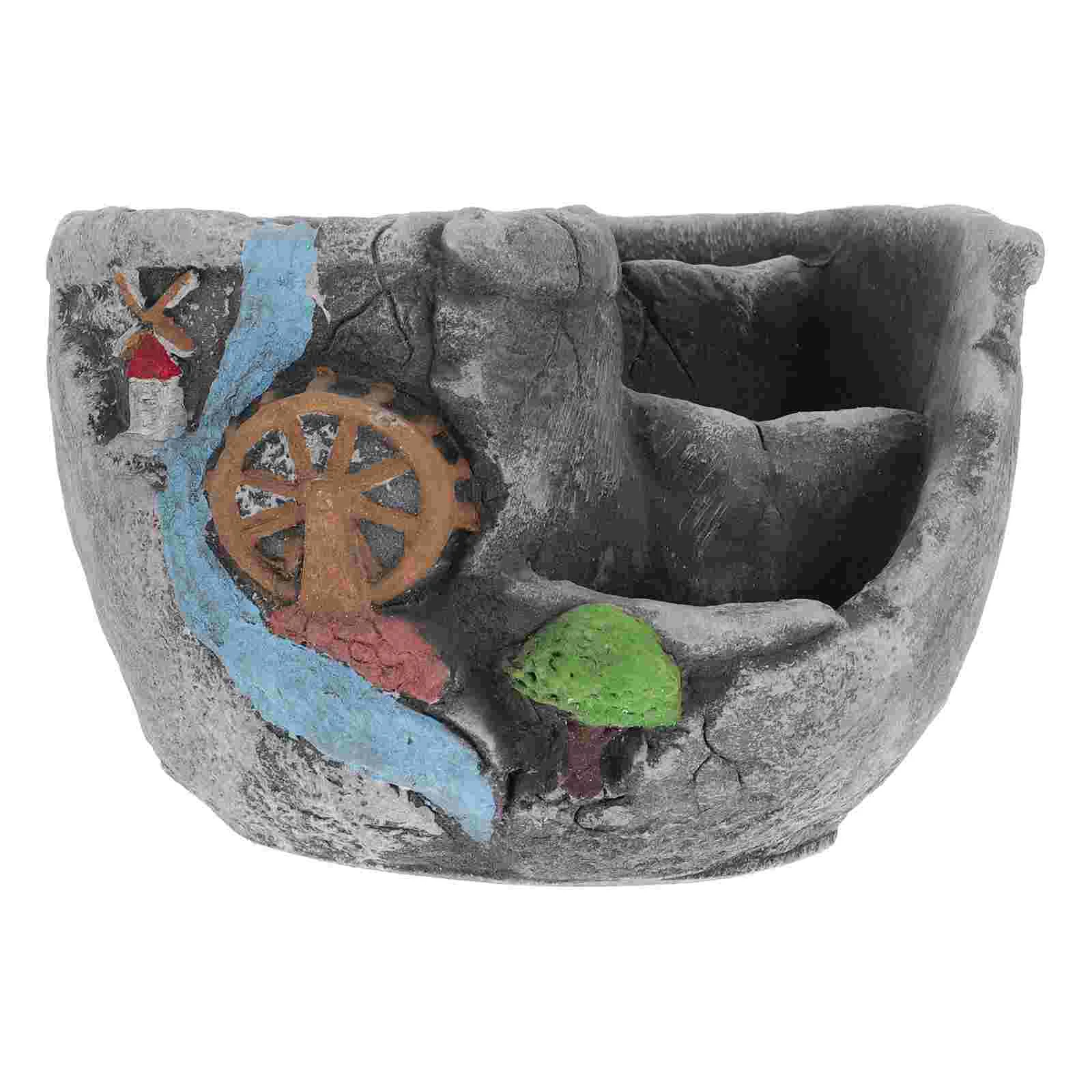 

Creative Micro Landscape Hanging Garden Succulent Flowerpot Plant Container