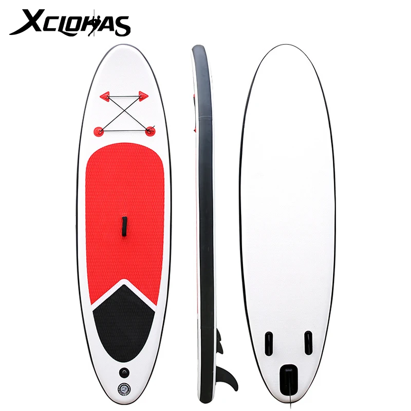 

XC LOHAS Surfboard Stand Up Paddle Board Surf Board Leash Surf Inflating Paddle Board Surf With Fin Paddle Air Pump 320x84x15cm