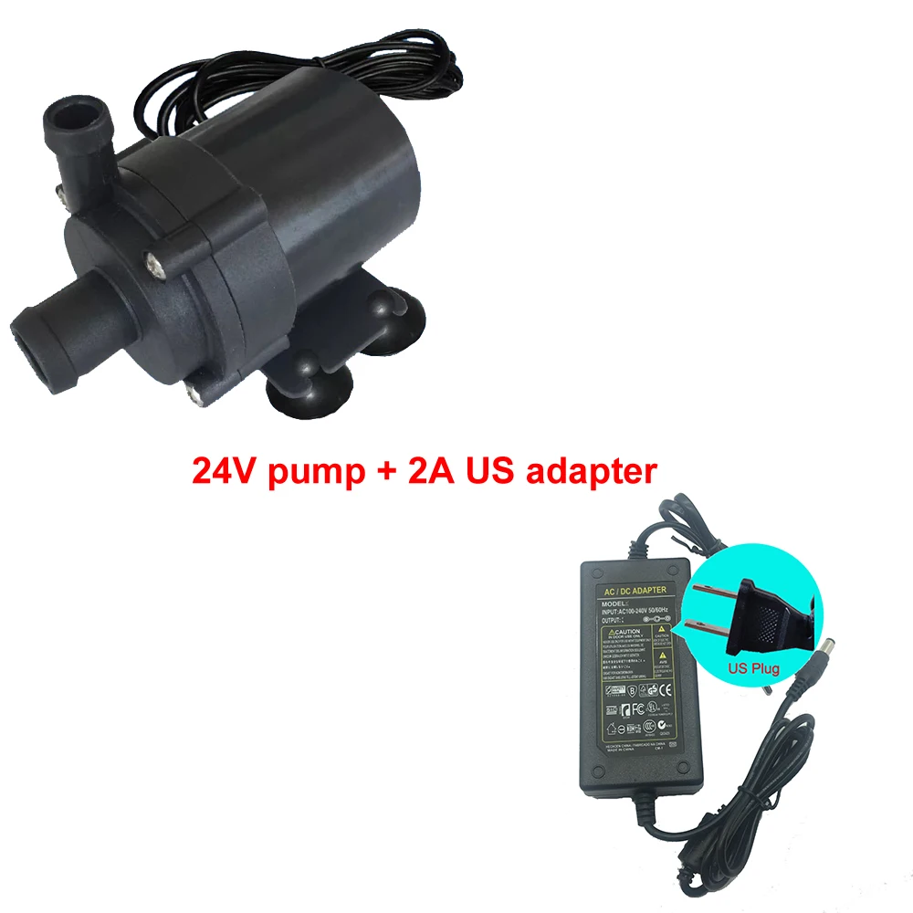 Оптовая продажа 12V 420 900L/H 52 3 4 2 м водяной насос постоянного тока Бесщеточный