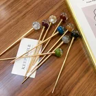 Женские блестящие палочки для волос из фольги со звездным небом, японские шпильки для волос ручной работы, заколки для волос, аксессуары для волос, ювелирные изделия, подарок