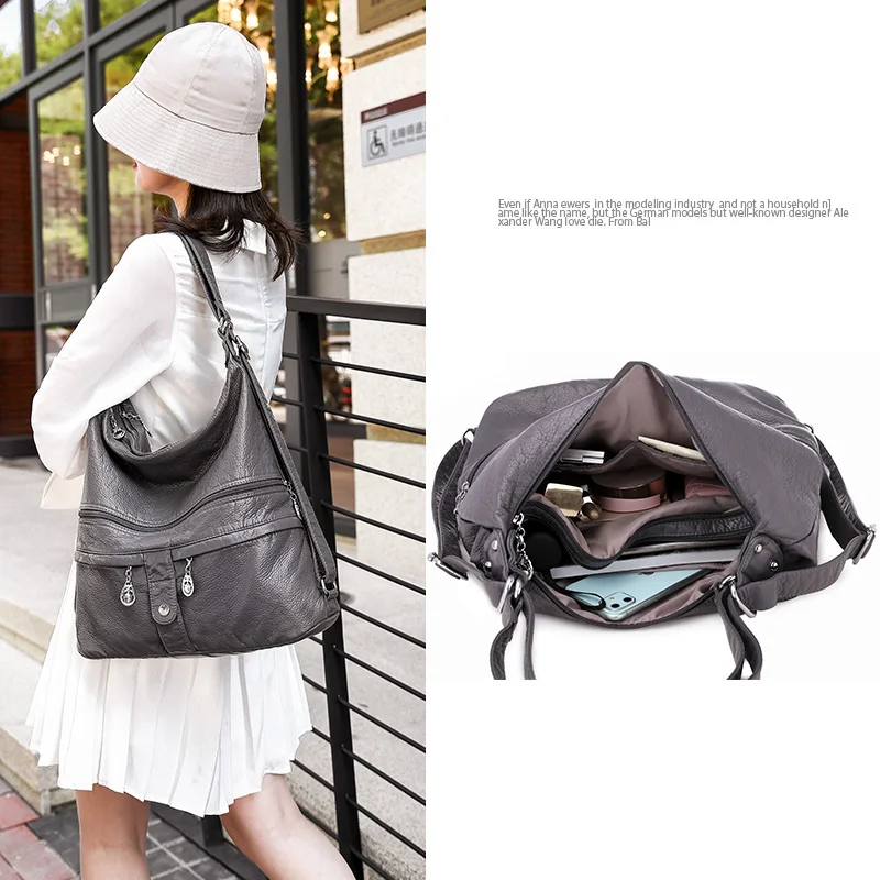 

OLSITTI New Fashion Soft Handbags Pu Leather Shoulder Bags for Women 2021 Luxury Designer Crossbody Bags Mochila Sac A Main