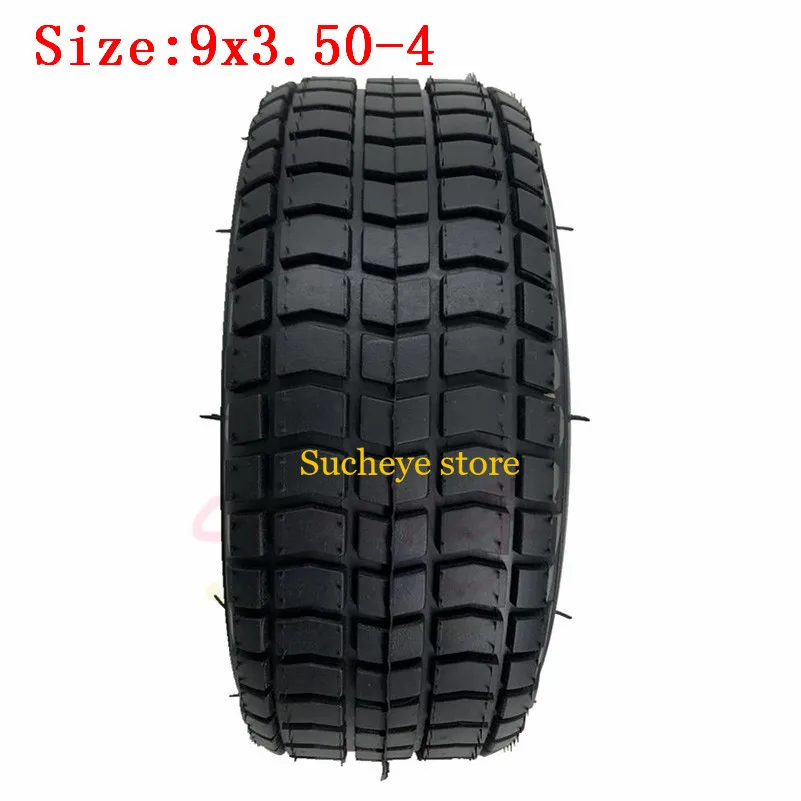 9x3.50-4 шины внутренняя труба 9 ''колеса для дерна Rider протектора газонокосилка