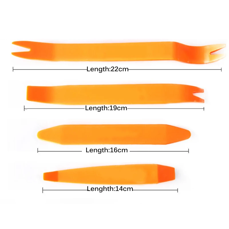 

4Pcs Car Radio Door Clip Panel Pry Tool For Chrysler Grand Prix PEHV PT Cruiser 300C Trim Dash Audio Removal Open Installer Tool