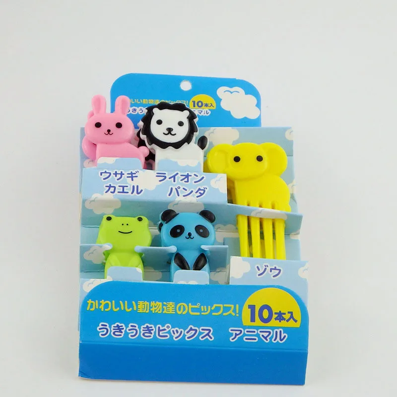 1 Набор вилок скотный двор вилки для фруктов Детские футболки с мультяшным