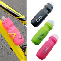 cycling water bottle 610ml leak proof squeezable taste free bpa free plastic camping hiking sports kettle bike accessories