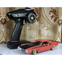 hgm toys 128 rtr drift racing rc car finished 6ch carbon fiber hgv1 rwd for dodge challenger 1970 boys gift th19533 smt2