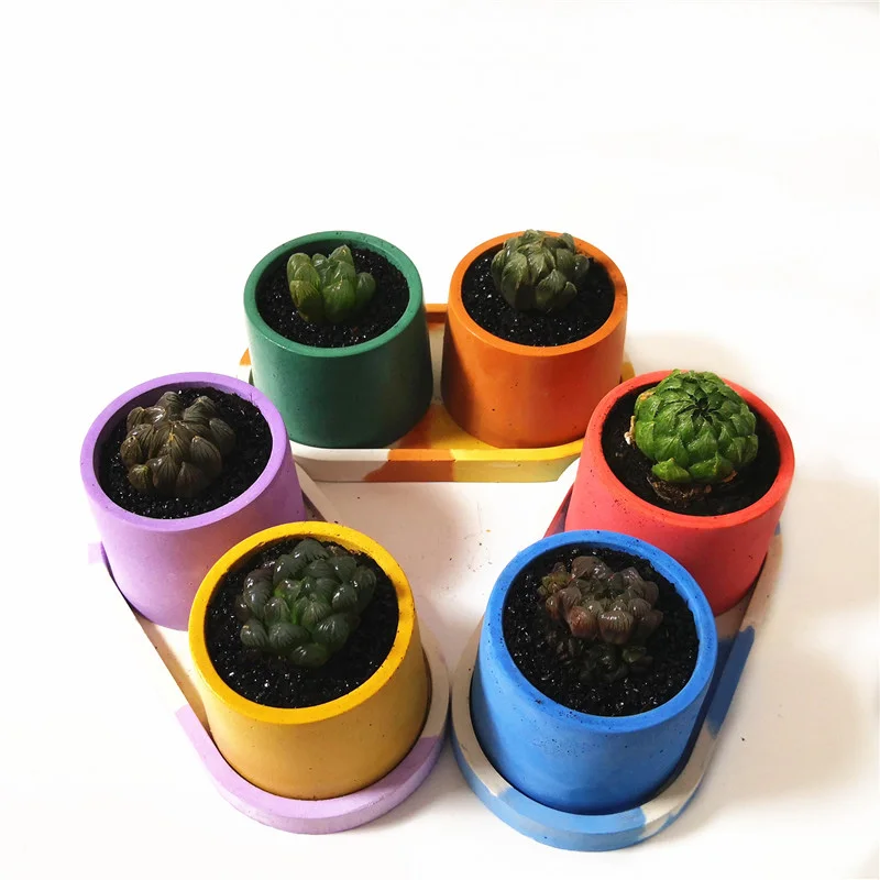 Формы для изготовления бетона &quotсделай сам&quot круглые формы кашпо пресс-формы