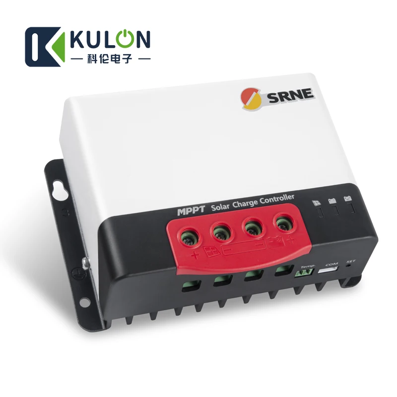 SRNE MC2440N10 40A 12 В 24 в MPPT контроллер солнечной зарядки для литиевых аккумуляторов 18650