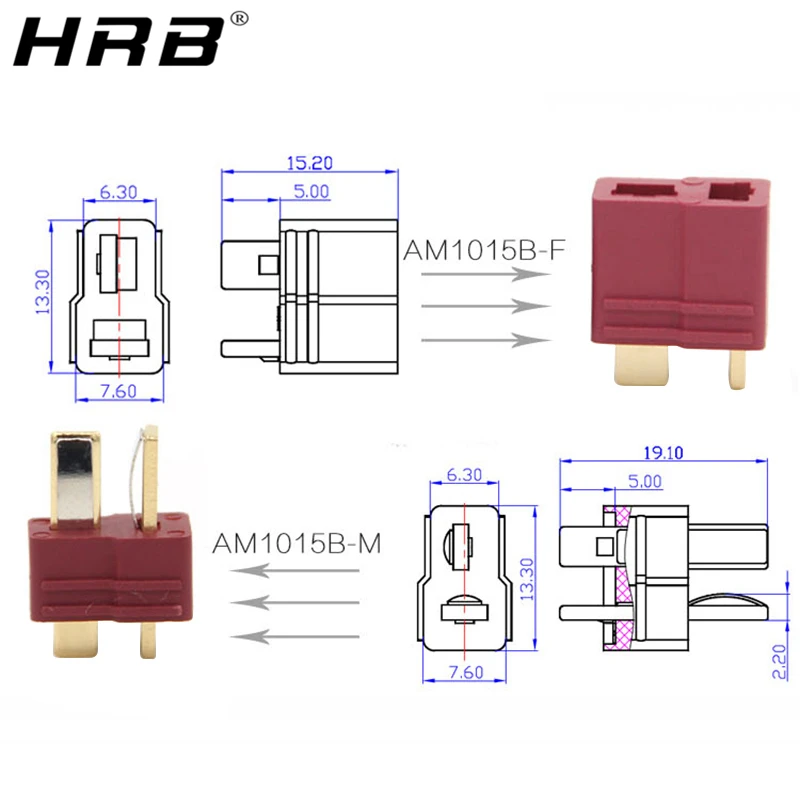 2 шт amass t deans xt60 xt 60 trx xt30u mr30 mr60 mt30 mt60 штекерные гнез