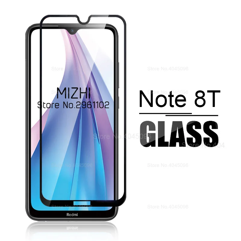 Стекло xiomi note 8 t для xiaomi redmi закаленное стекло t8 note8t Защитная пленка экрана 6