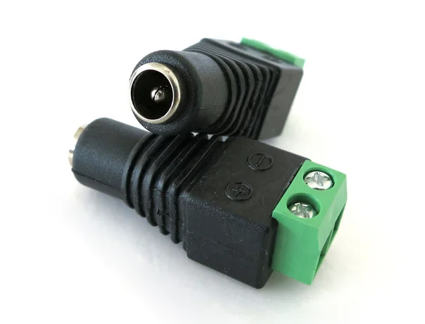 

100pcs 5.5mm x 2.1mm Female CCTV LED DC Power Plug Jack Adapter