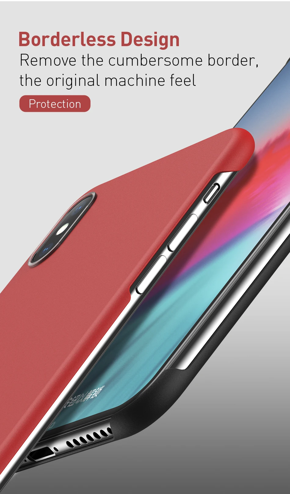 USLION ультратонкий однотонный безрамочный чехол для iPhone 11 Pro Max XR XS Max чехол для iPhone 8 7 6 6s Plus жесткая задняя панель из поликарбоната