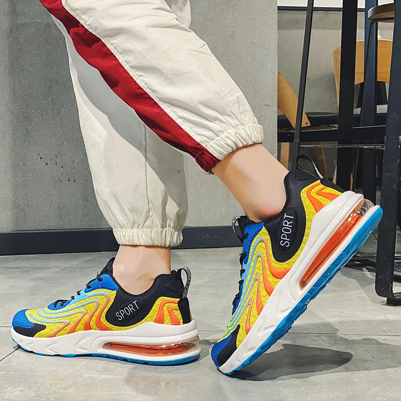 Кроссовки Damyuan мужские на шнуровке Повседневная дышащая обувь дышащие