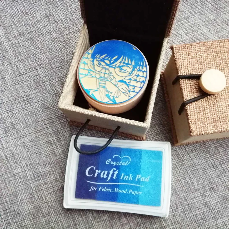 Аниме Детектив Конан Дерево Печать косплей реквизит мультфильм Kaitou Kiddo головные