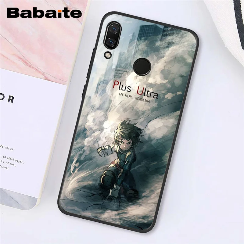 Babaite японское аниме мой герой Boku no Hero Academy чехол для телефона для Xiaomi Redmi8 4X 6A S2 Go Redmi 5 5Plus Note4 5 7 Note8Pro