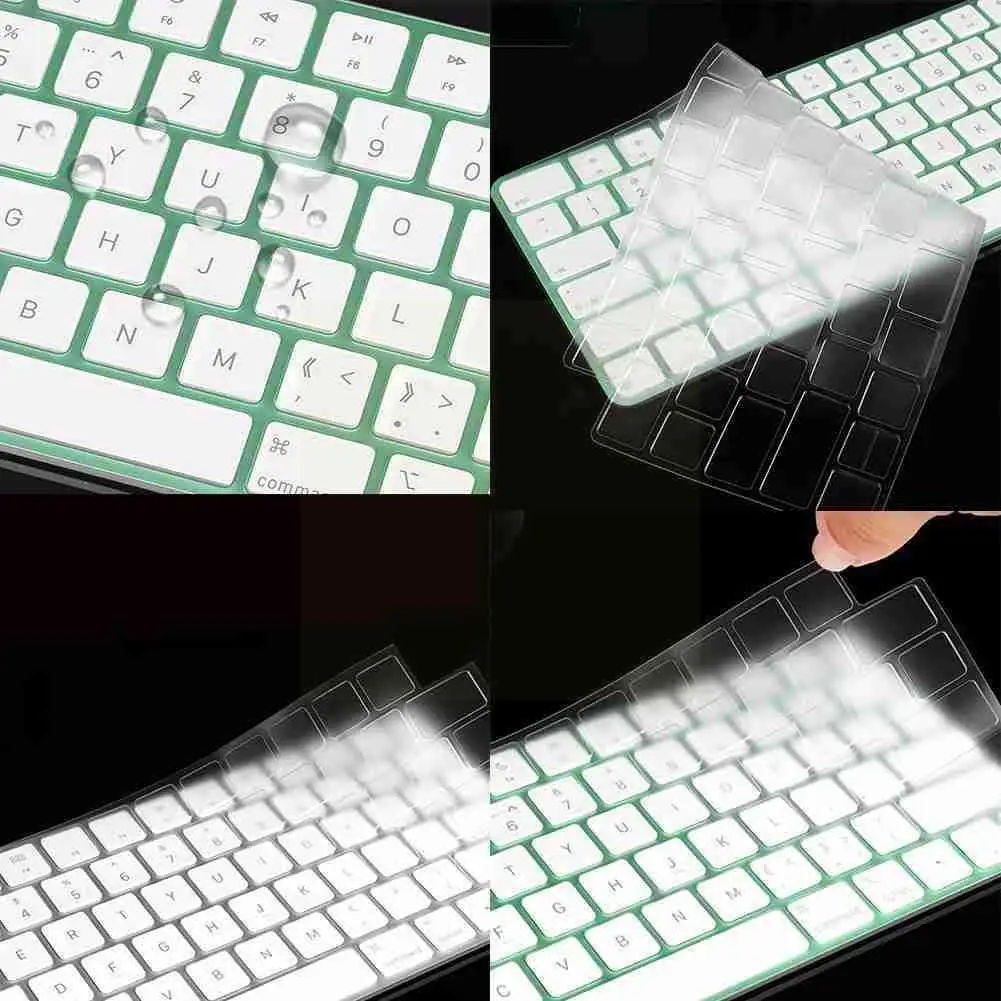 

The New Keyboard Film Is Suitable For Apple 2021 IMac Mute TPU Transparent Ipad Film Keyboard ID With Control Magic Fully K7W7