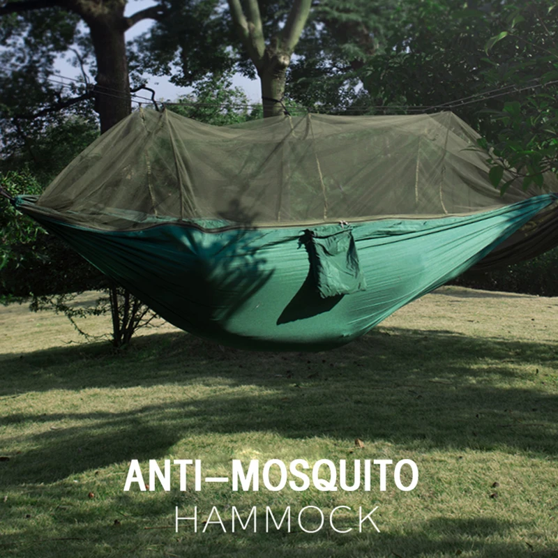 Гамак с москитной сеткой камуфляж Кемпинг Спальный Сад Открытый взрослых