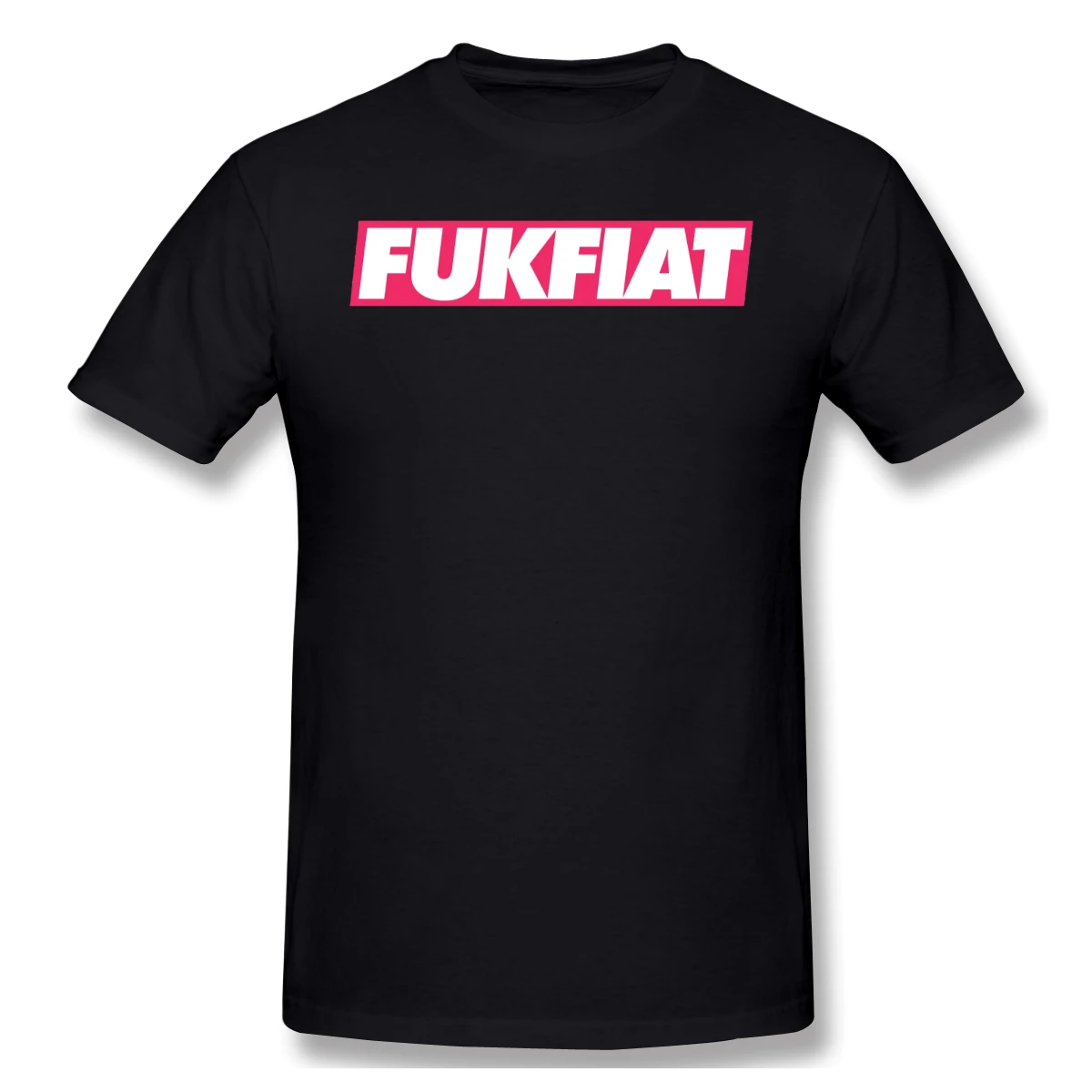Забавная саркастическая Мужская Базовая футболка с коротким рукавом ФК Фиат