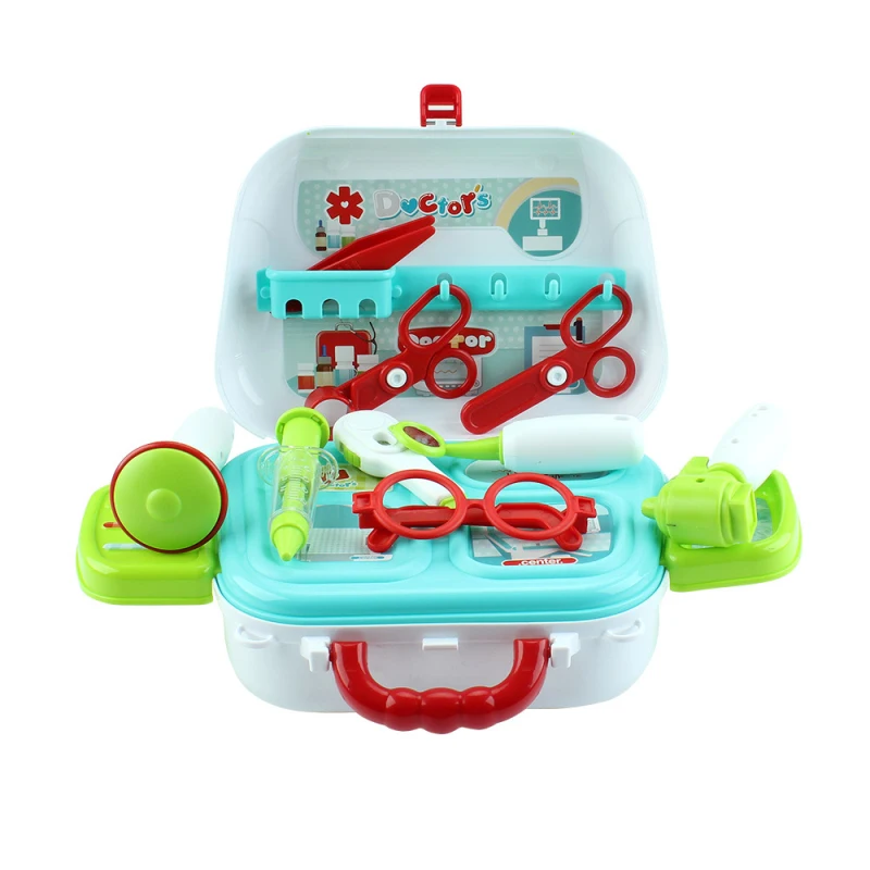 Play house tools makeup shoulder bag simulation suitcase children play house toys