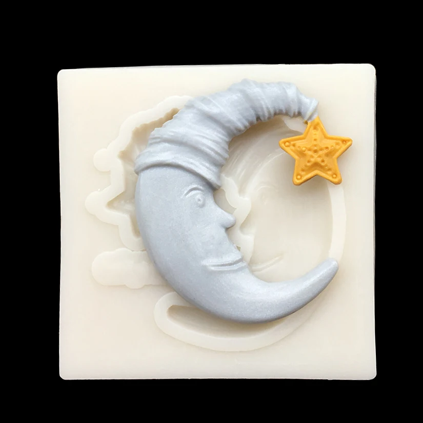 Moon Star силиконовая форма для выпечки тортов искусственные инструменты кексов из