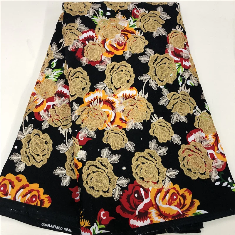 

5Y Cotton Lace Fabric High Quality Nigeria Lace 2021 Swiss Voile Lace Fabric Embroidered African Dry Lace For Wedding Dress LIN