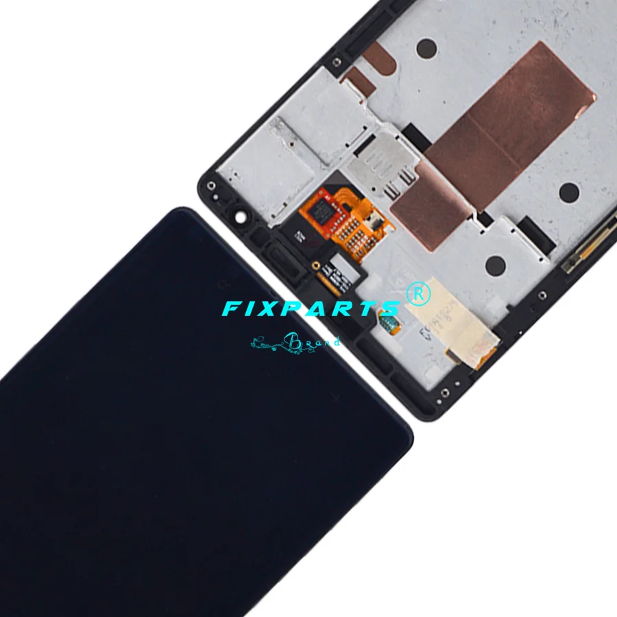 

For Nokia Lumia 1520 LCD Display Touch Screen Digitizer Assembly With Frame Pantalla Replacement For 6.0" Lumia 1520 LCD