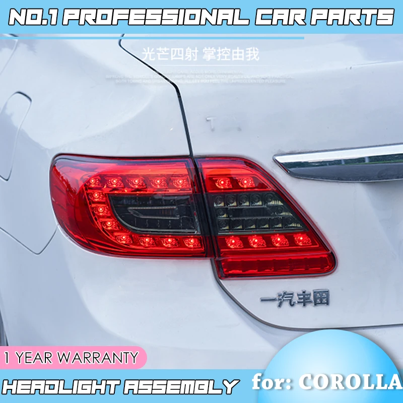 Автомобильные аксессуары для COROLLA задние светильник s светодиодный фонарь задний
