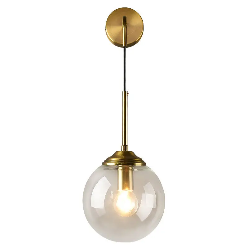 

loft nordic decoration home crystal bedroom light crystal wall lights led mirror light bedside living room bedroom wall lamp