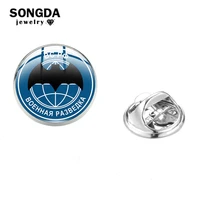 songda spetsnaz gru russian special forces stainless steel pin special purpose detachments glass cabochon lapel pins bag badges