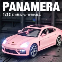 kidami 132 palamela diecast model car collection with open able door sound and light children toy car kids gifts