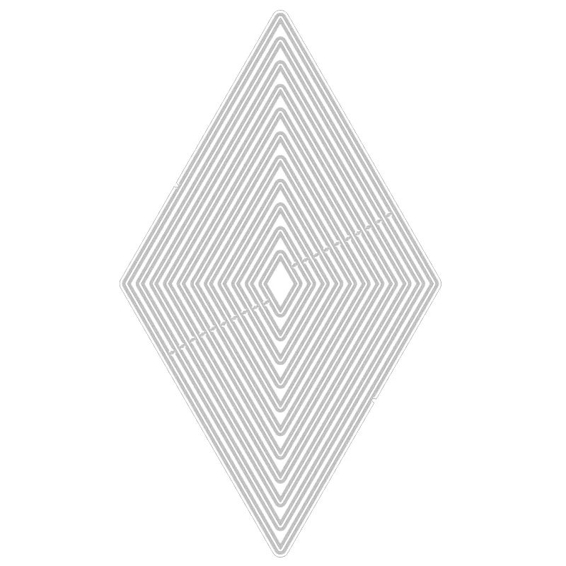 2020 New Hot Rectangle Corner Background Nesting Layered Metal Cutting Dies and For Die Scrapbooking Foil Cut Crafts No Stamps | Дом и сад