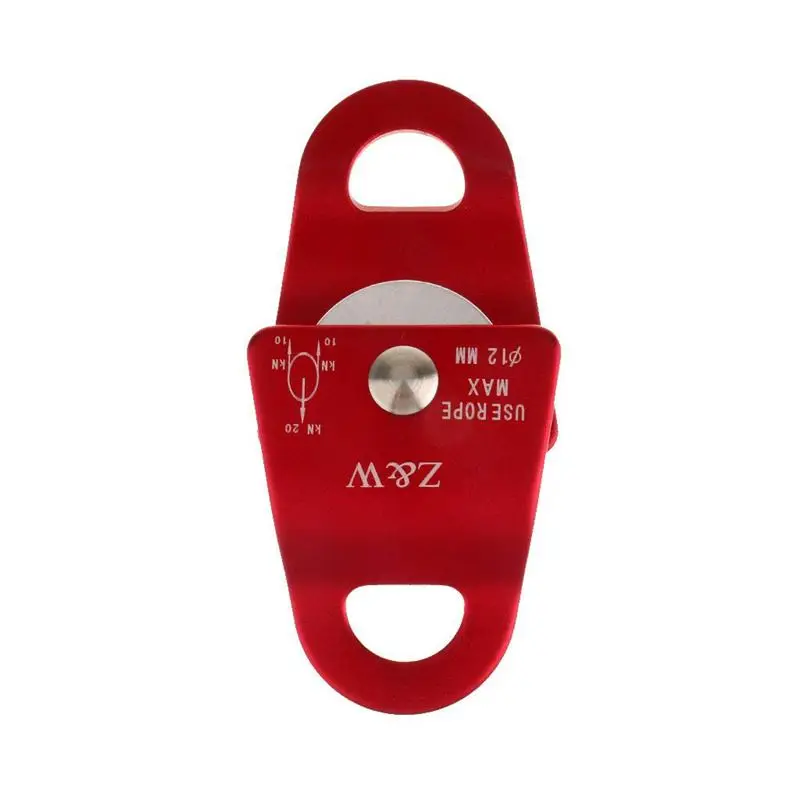 Aluminum Alloy 20 KN Universal Use Small Mobile Pulley For Climbing Rope 12mm | Инструменты