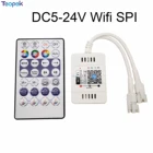 Контроллер Led SPI для Pixel Strip DC5-24V 2048 пикселей, Wi-Fi и голосовой контроллер с 28 клавишами, дистанционное управление, приложение Magic Home Pro