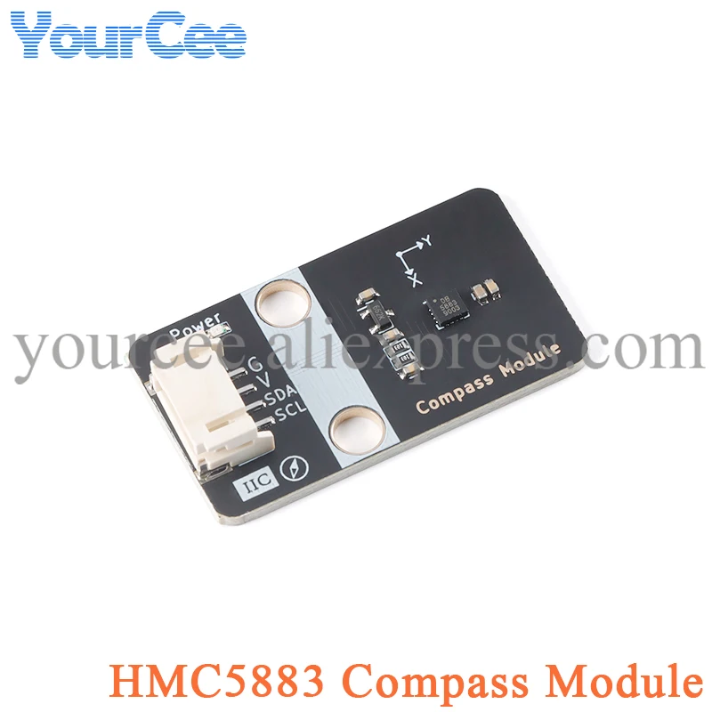 Трехосевой 3-осевой компас HMC5883 сенсорный модуль цифровой электронный плата 5 В