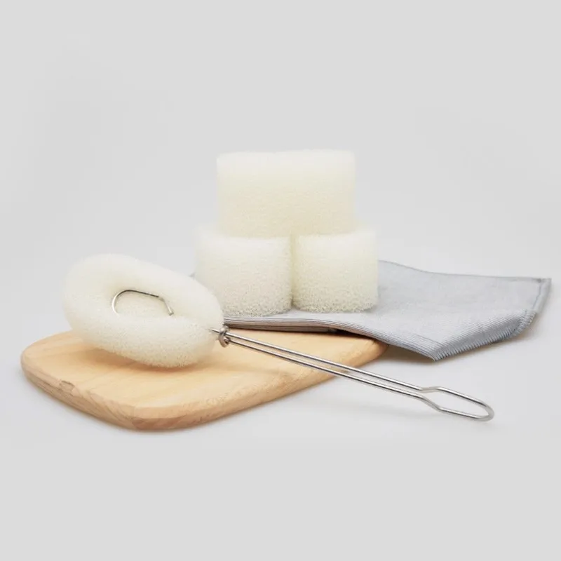 НОВАЯ щетка Youpin для стакана из нержавеющей стали стеклянная бутылка мытья