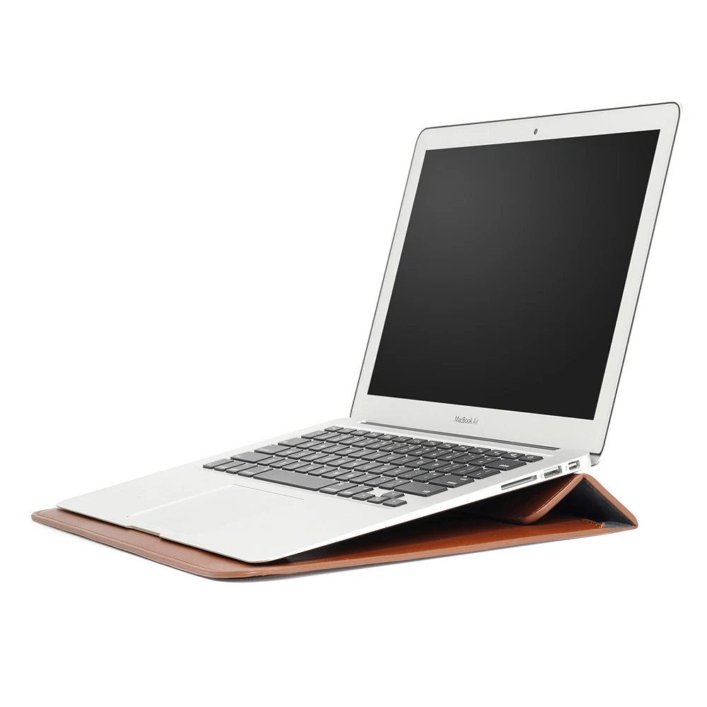 Чехол из искусственной кожи для Apple Macbook Air Pro Retina 11 12 13 15 3 дюйма|Сумки и чехлы