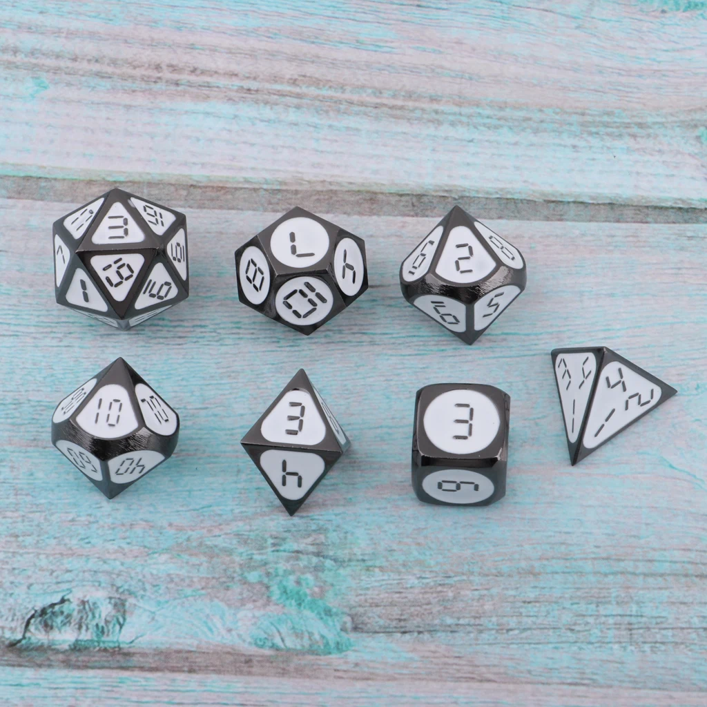 

7 шт многогранные кости DND RPG MTG настольные игры в кости