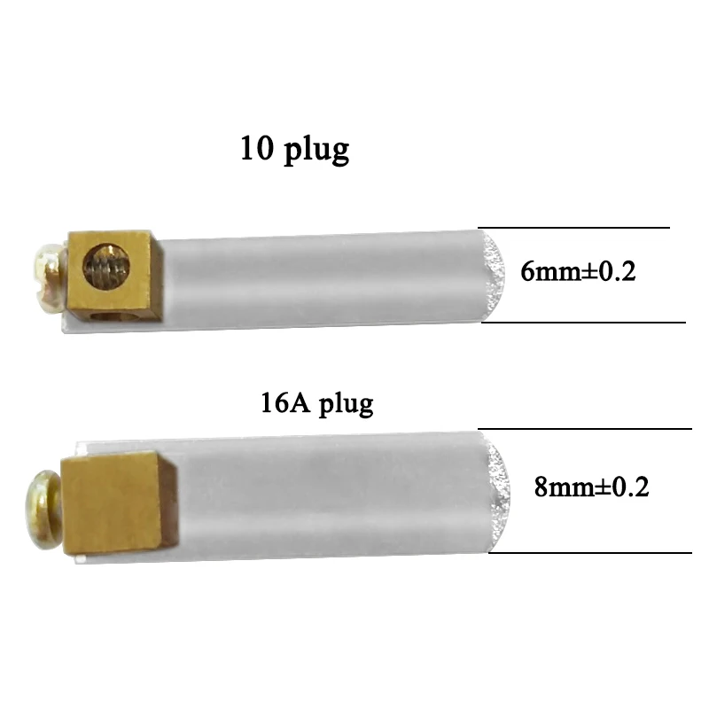 Black Australia standard 16A/10A 250V AU CN 3Pin power plug Detachable Assembly Extension Cord Connection Plug Male 2/5/10/20pcs |
