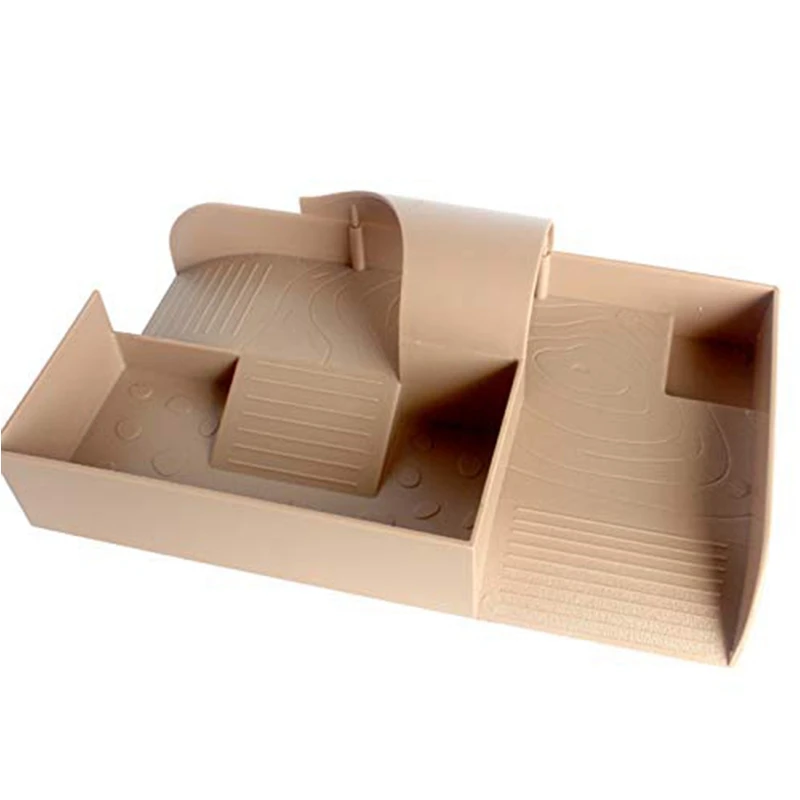 Творение Ядро Делюкс черепаха Лагуна с Basking рампа коробка рептилия среда