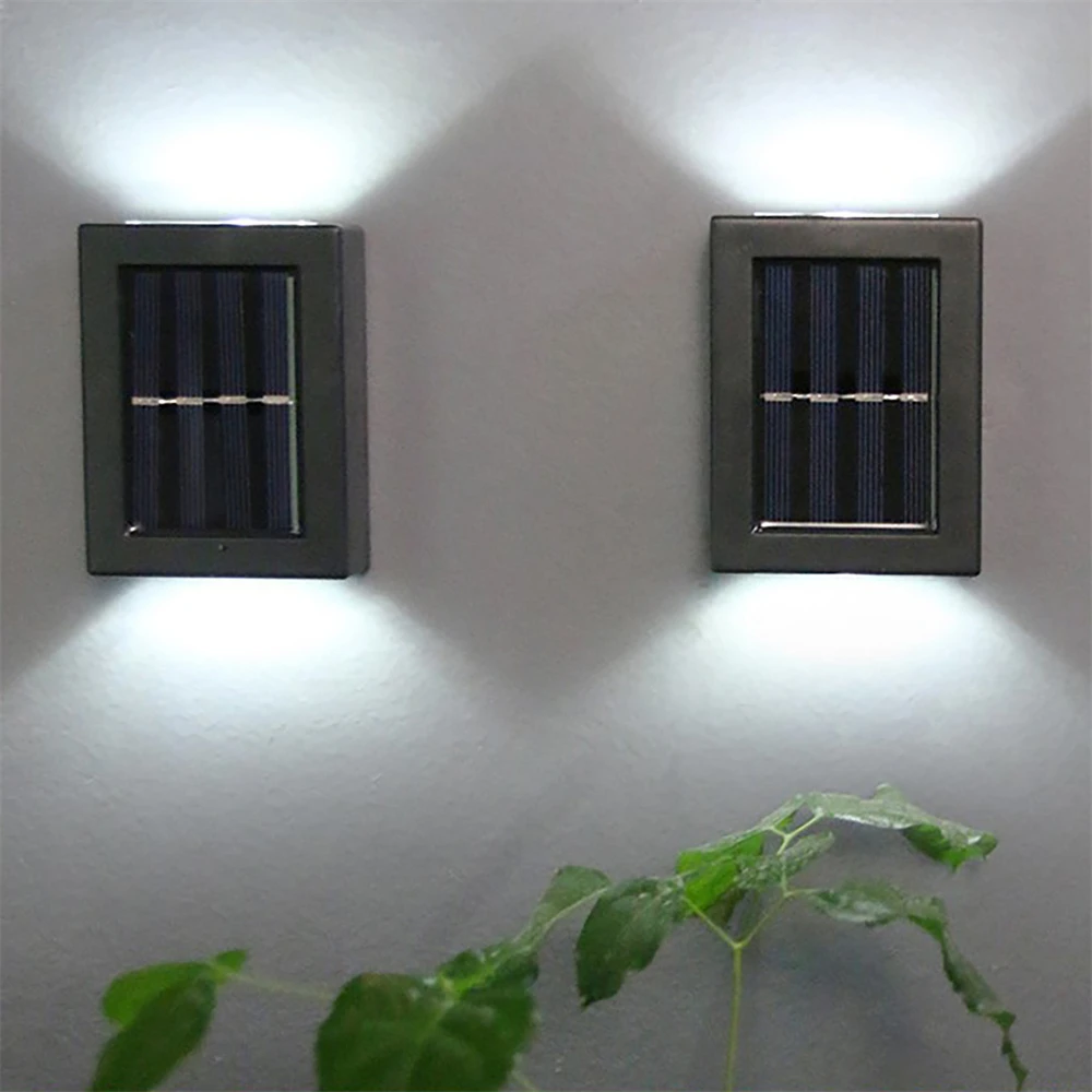 Уличная настенная лампа на солнечной батарее IP65 водонепроницаемый Уличный