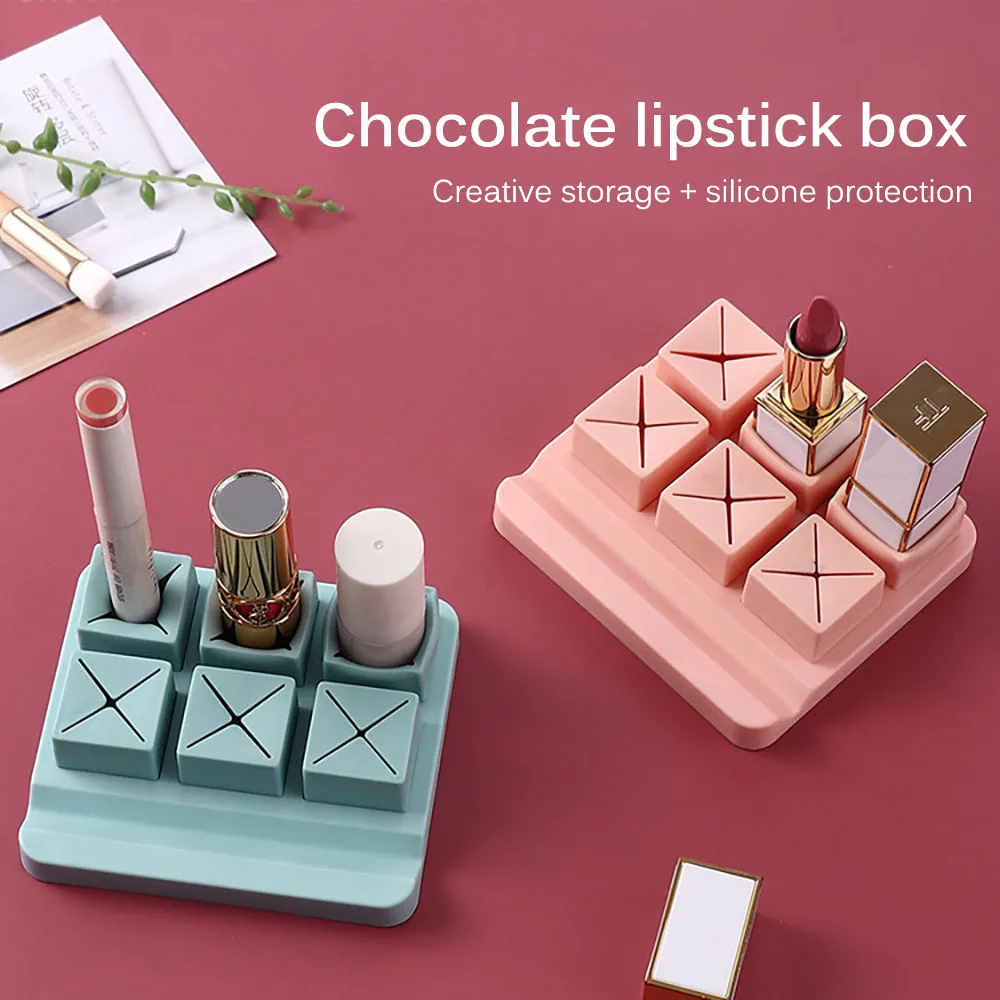 6 Сетка силиконовый макияж держатель для хранения макияжа органайзер хранилище