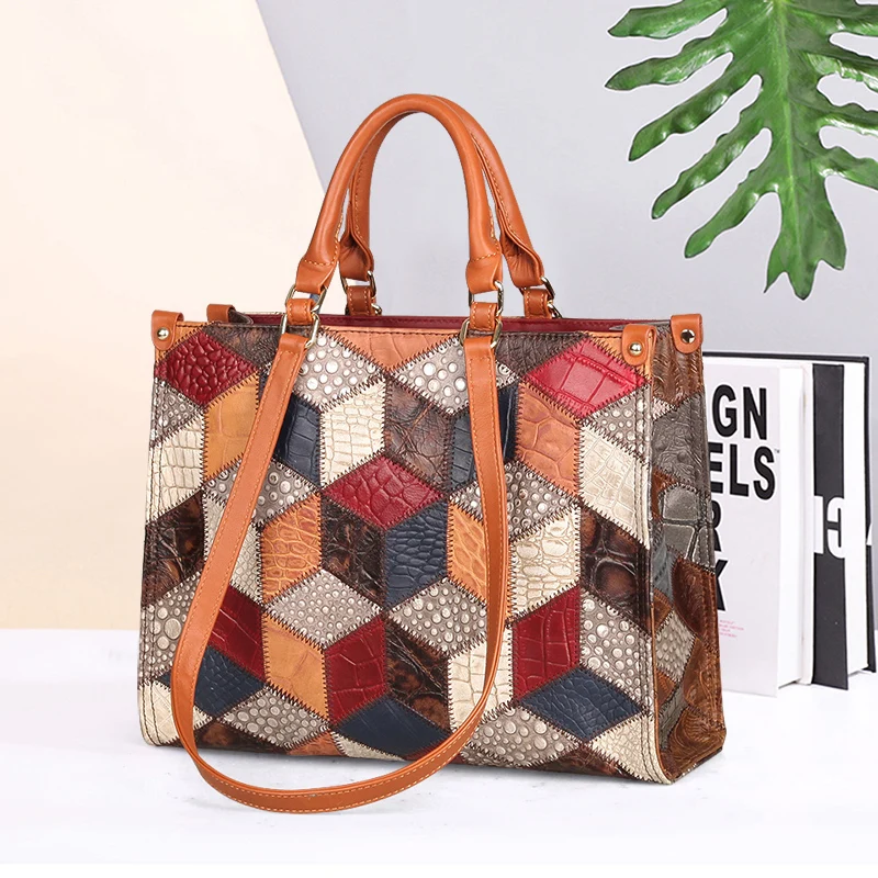 Cobbler Legend New Luxury Handbags for Women Vintage Designer Large Capacity Women Bag Top-Handle Genuine Leather Shoulder Bags