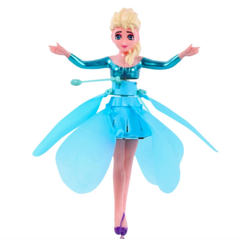 

Disney frozen Princess Elsa Fairy Magical Flying Suspended aircraft Control Flying Dolls Toys