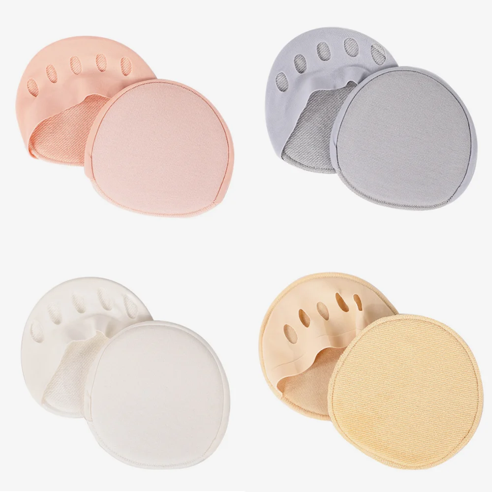 1 пара подушечек для передней части стопы женщин сотовые тканевые подушечки