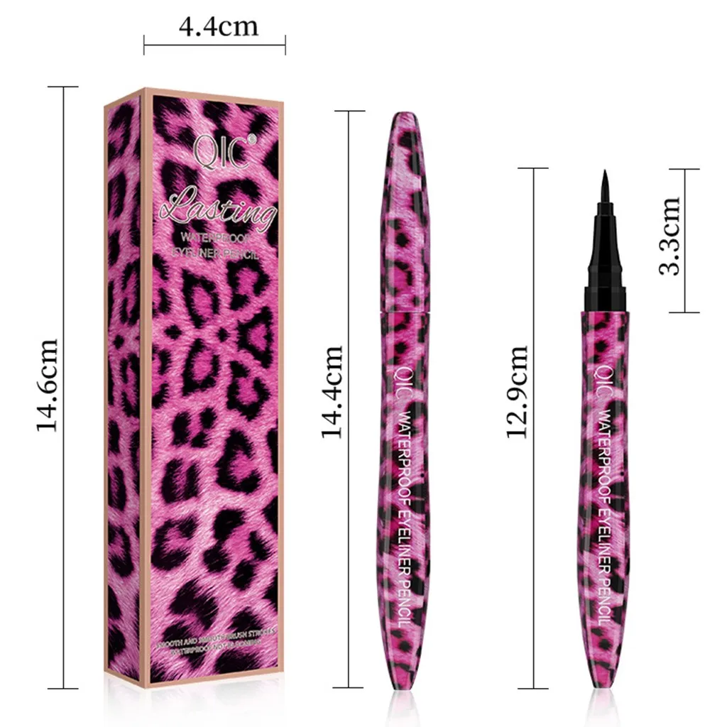 Леопардовая жидкая Водонепроницаемая подводка для глаз Тип макияж природа