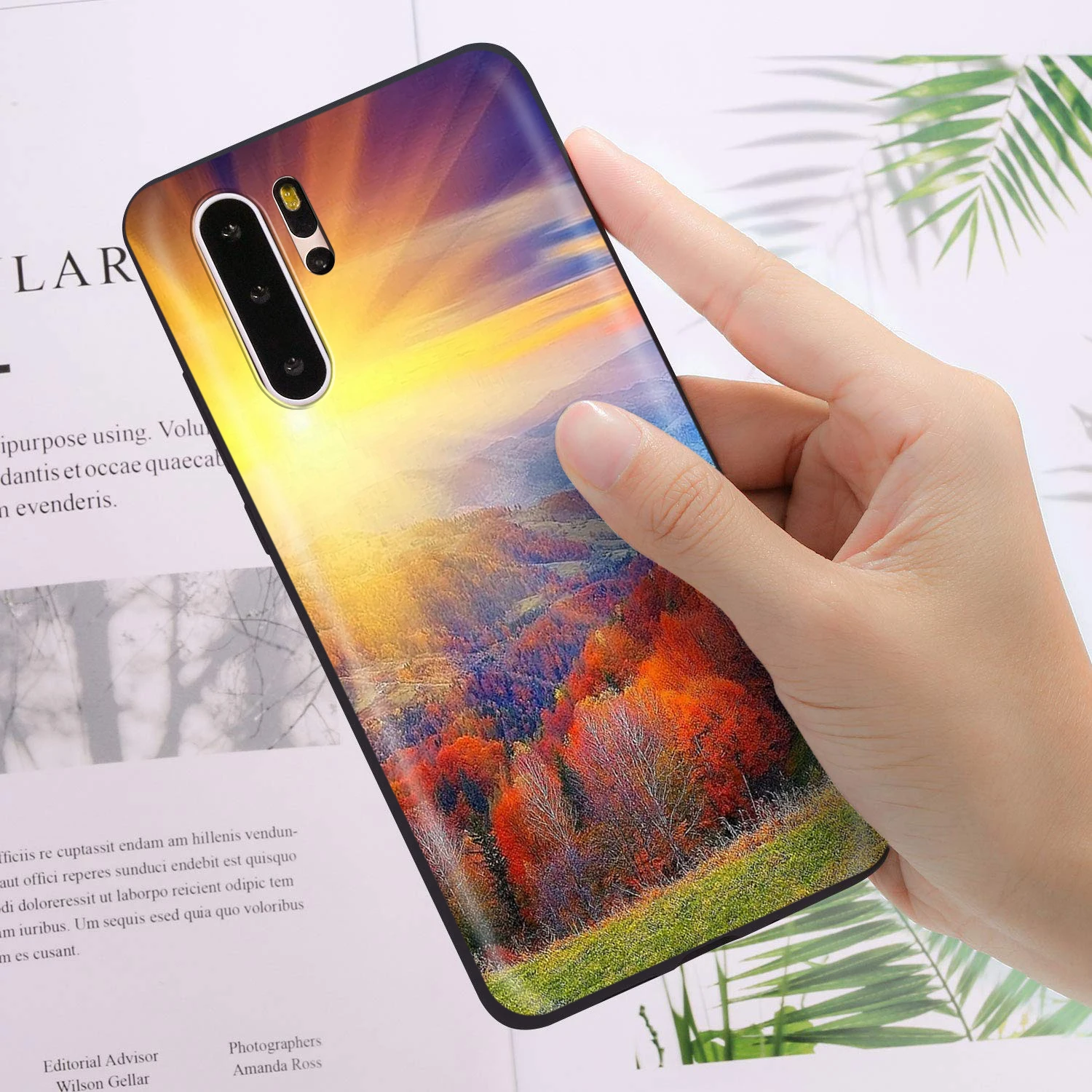 YIMAOC осенний винтажный цветочный мягкий чехол для Huawei Nova 4E 5 5T Smart P9 Lite Y6 Y7 2019 Honor 8A 20S