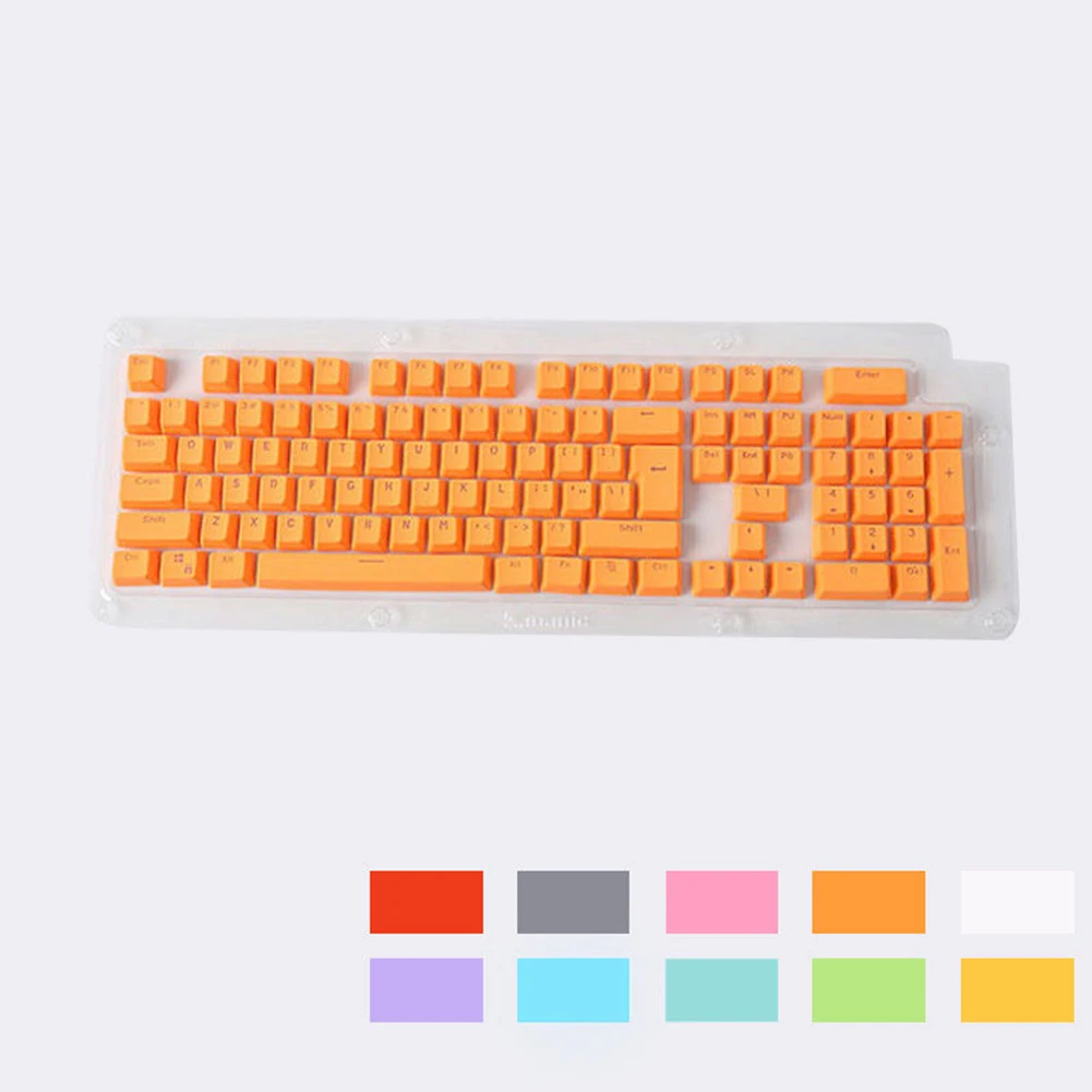 104 клавишные колпачки PBT Doubleshot с подсветкой клавиатуры для Cherry MX/Kailh/Gateron/Outemu