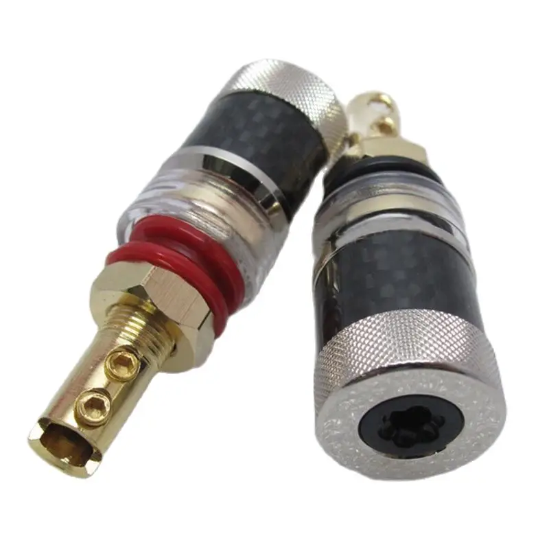 1pcs Free solder plated copper Banana connector high quality Banana plug sockets  Binding Post